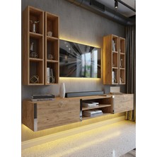 Online Fırsat Mutlu Ol Mutlu Kal Karnaval Tv Ünitesi - Çam - SL13001-6