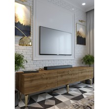 Online Fırsat Mutlu Ol Mutlu Kal Karnaval Tv Sehpası 180 cm - Ceviz - GA2-1001-2