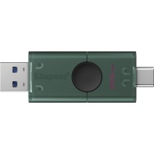 Belirtilmemiş Kingston DTDEG2-256GB 256GB Usb-A + Usb-C 3.2 Gen 1 Datatraveler Duog2 Flash Bellek