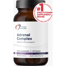 Designs For Health Adrenal Complex 9 In 1 Complex 120 Capsules