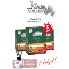 Ahmad Tea 200 G Dökme Çay Ceylon Tea 3 Paket ve Oda Kokusu
