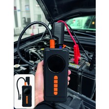 Uzman Toptan Mey Ithalat® Dijital Lastik Şişirme Kompresörü Akü Takviye Powerbank LED Aydınlatmalı Acil Durum Cihazı