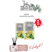 Ahmad Tea 2 Paket Detox Tea 20’li Poşet Çay ve Oda Kokusu