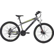 Bisan Cooper 27.5 Jant 21 Vites H.disk 37K Dağ Bisiklet Açık Gri Siyah Sarı