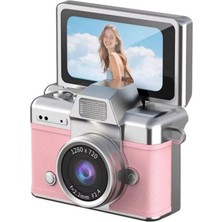 Raylax Dijital Kamera Mini Retro Ekranlı 1080 P Hd 1,47 Inç Döndürülebilir Ekran Video Taşınabilir Tasarım Mini Dijital