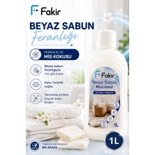 Fakir Beyaz Sabun Mucizesi Çok Amaçlı Temizleyici 1 Litre – Halı, Koltuk, Perde, Sert Zemin ve Hassas Çama