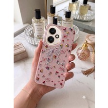 TechTree Honor 400 Taşlı Desenli Fiyonk Silikon Kılıf