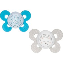 TeknoKapsül Chicco Soother Comfort Lumı B 2 Lı Sılıkon Emzık 16-36 Ay - Standart