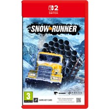 Nintendo Snowrunner – Switch 2 - Fiziki Kartuş Oyun