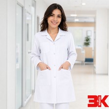 Beyaz Iş Önlüğü -Doktor Önlüğü -Eczacı Önlüğü