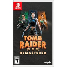 Nintendo Tomb Raider Iv–v–vı Remastered – Switch - Fiziki Kartuş Oyunu