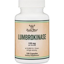 Double Wood Lumbrokinase 150 Mg 120 Kapsül