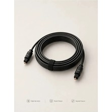 10 Metre Dijital Fiber Optik Ses Kablosu Toslink Spdıf Altın Kaplama DVD Md Optic Kablo
