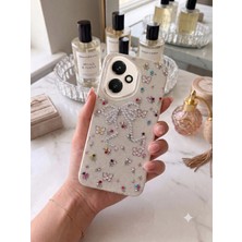TechTree Honor 400 Taşlı Desenli Fiyonk Silikon Kılıf