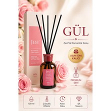 Jest Gül Bambu Çubuklu Oda Ortam Kokusu 100ML