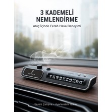 Meks LED Işıklı Araç Ön Cam Telefon Numarası Gösterme Aparatı + 3 Seviyeli Hava N - HEP-3513-848
