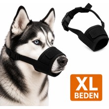 Valkyrie Köpek Ağızlığı Xl Beden Nefes Alabilir Fileli Ayarlanabilir Isırma Önleyici Yumuşak Siyah