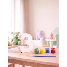 Tabdiko 3 Rakamı Taş Boyama Hobi Seti