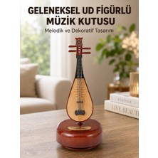 Meks Enstrüman Şeklinde Müzik Kutusu Lüt Tasarım Melodious Music - HEP-9098-4129