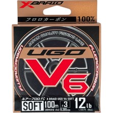Ygk Xbraid Ugo V6 Soft 100M %100 Fluorocarbon Misina