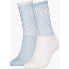 Calvin Klein Ckj Women Sock 2p Gl, 001