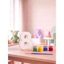 Tabdiko 8 Rakamı Taş Boyama Hobi Seti