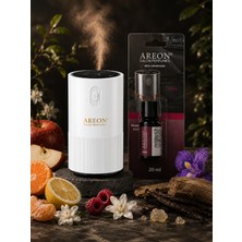 Areon Aromatik Difüzör Beyaz (Pleksi) + Nina