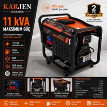 Karjen 11 Kva Dizel Jeneratör KDG11000CLE