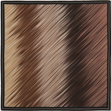 Degrade Kahverengi Twill Eşarp