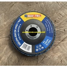 Baytek 115MM Pas Zımpara Metal Çelik Parlatma Zımparası Boya ve Pas Sökme Diski