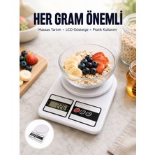 Meks LCD Ekranlı Yüksek Hassasiyetli Dijital Mutfak Terazisi Yeni Nesil - HEP-9922-4848