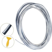 Viteksa Ip Neon Işıksız 5mt Gümüş Krom Şerit
