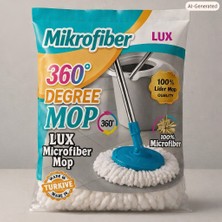 jantistore Luxmop 360 Mikrofiber Yedek Mop