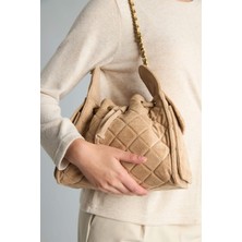 DeFacto Kadın Süet Omuz Çantası G7687AXNS
