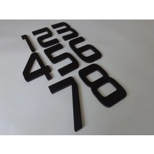 Empressco Kapı Daire Villa Numarası 8cm No:1-2-3-4-5-6-7-8