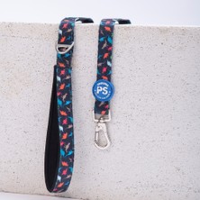 Pawstar Dino Leash Kedi Köpek Sevk & Gezdirme Kayışı Köpek Uzatma Tasması-2cm