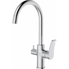 Valtemo VALERO ARITMALI EVİYE BATARYASI KROM (VM-1241)