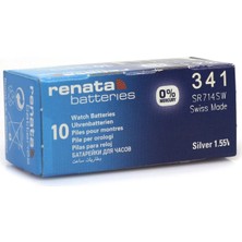 Mbb E-Ticaret Renata 341 SR714SW 1.55V Alkalin Saat Pili 10 Adet