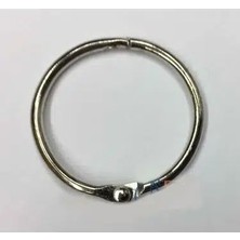 Mbb E-Ticaret Kilitli Yuvarlak Halka, 2cm - 100 Adet