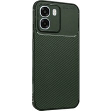 Freedom Storee Oppo Oppo A6T 5g Auto Focus Karbon Kapak - Koyu Yeşil