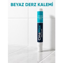 Cina Max Beyaz Derz Kalemi Suya Dayanıklı Derz Boyama Kalemi Fayans Banyo Mutfak Seramik Yenileyici