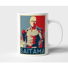 Saitama One Punch Man Anime Tasarım Kupa - Hediyelik Kupa - Baskılı Kupa