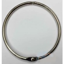 Mbb E-Ticaret Kilitli Yuvarlak Halka, 5cm - 100 Adet