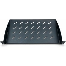 Kastap D250 mm Sabit Raf - Duvar tipi kabinler için (siyah)