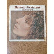 Plakperest Barbra Straısand - 1982 Fransa Basım Memory 45 Lik Plak