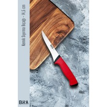 BHA Bıçakçı Hacı Ahmet Sürmene Bha Twix Serisi Profesyonel Kemik Sıyırma Bıçağı 14,5 cm | 4116 Alman Kalitesi