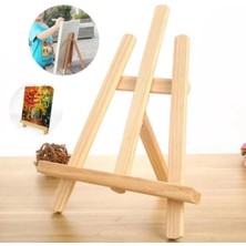 Empressco Masaüstü Şövale, Ahşap, Mini Şövale, Üç Ayaklı, Resim Şövalesi, Ressam Sehpası