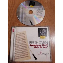 Plakperest Karajan & Berlin Filarmoni - Beethoven 9. Senfoni ’ Ode To Joy ’ 1997 Almanya Basım -  CD Albüm