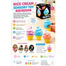 Hyd Külah Dondurma Squeeze Oyuncak Yumuşak Sıkma Duyusal Stres Odaklanma Oyuncağı El Egzersiz Sıkma Topu Sensory Squishy Toy
