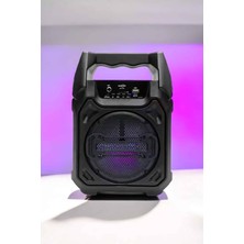 Renklime 6.5 Inç Kablosuz Hoparlör Bluetooth Bağlantılı Yüksek Ses - Lisinya